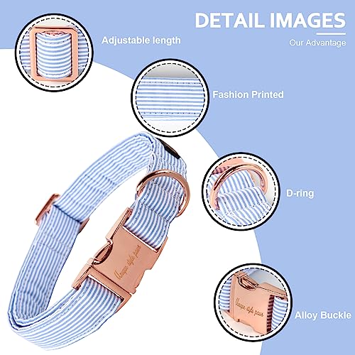 Unique Style Paws Hundehalsband Halsband Verstellbare Halsbänder oder Hundeleinen für Hunde und Katzen Klein Mittelgroß Groß