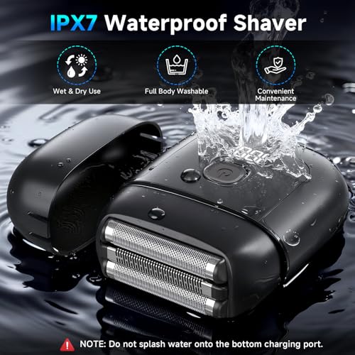 Save 42% on Cnunkn Men's Mini Electric Foil Shaver with code W4OQZNT8 - Image 4