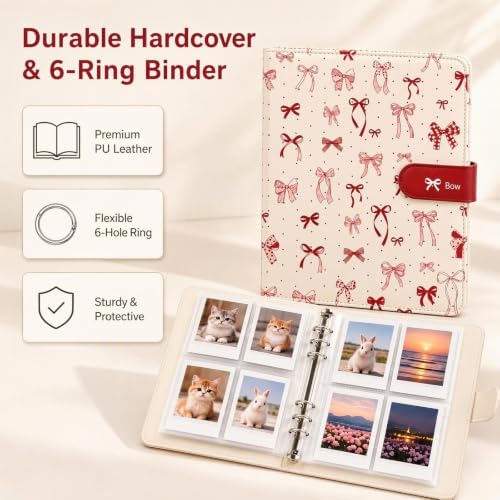 A5 Sticker Binder Organizer with 40 Pocket Pages — 사진 5