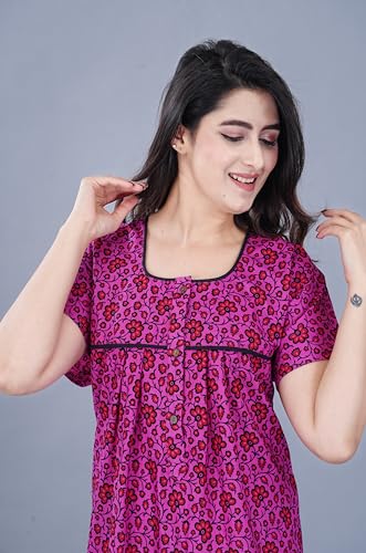 Image of Cotton Nighty for Womens /Girls Regular Nighty Rajasthani Nighty Gown Jaipuri Nighty Jaipuri Gown Maxi Gown