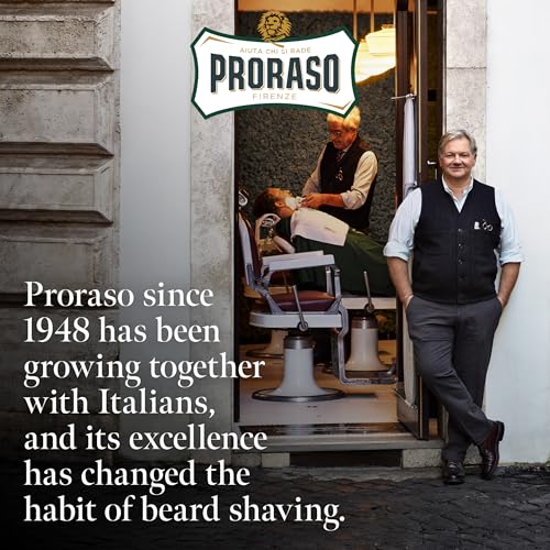 Proraso Aftershave Lotion Nourishing, 100ml, Men's Aftershave with Sandalwood and Shea Oil Moisturises & Restores Skin Comfort, Made In Italy - Image 4