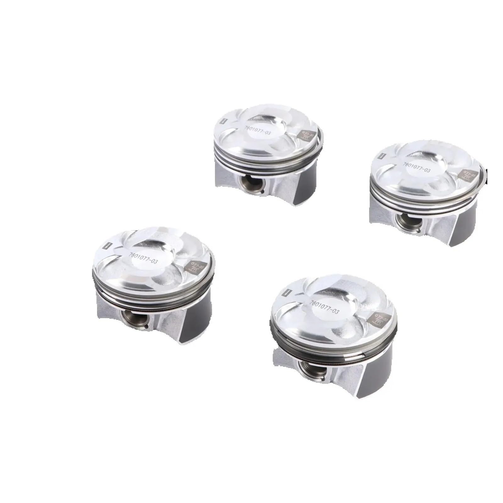 4 Szt. Zestaw Tłoka I Pierścieni 11257601181 N18 B16 AC STD Zestaw cylindra i tłoka motocykl Komplet cylinder