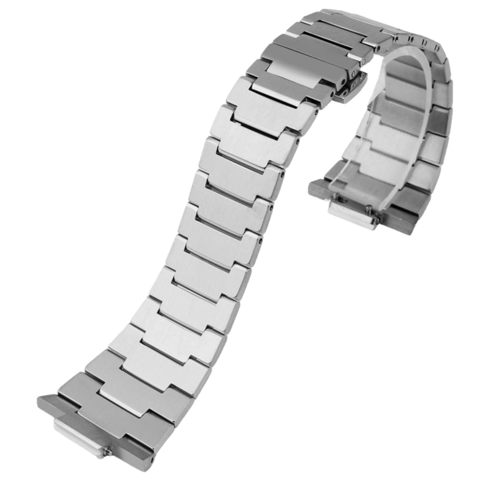 Uomini Acciaio Inossidabile Cinturino Orologio Ricambio, Braccialetto Orologio Interfaccia Specializzata Metallo per Tissot PRX Super Player T137.407/T137.410-Argento 27 * 12MM