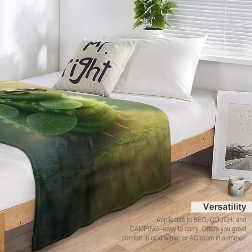 Couverture flannel chaude et douillette contre les soirées fraîches - 6