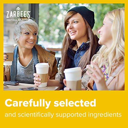 Zarbee's Adult Daytime Cough Syrup + Mucus With Honey, Ivy Leaf, Vitamin C, D & Zinc, Thyme, Drug & Alcohol-Free, Gluten-Free, Ages 12+, Natural Honey Lemon Flavor, 8 Fl.oz #TOP4