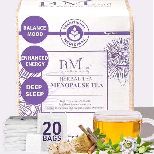 Puvi Care Menopause Tea, Dong Quai Tea for Hot Flash