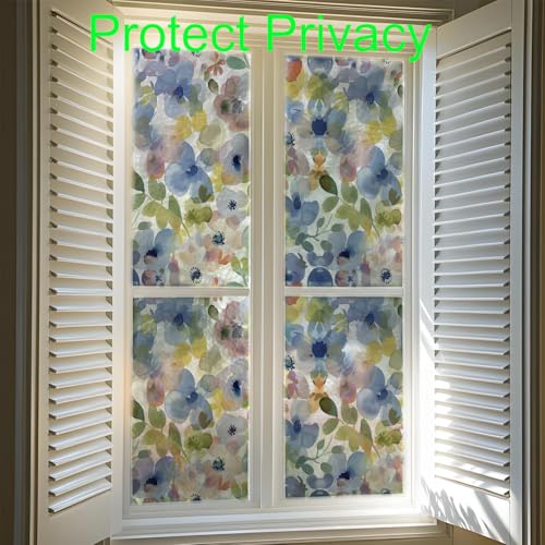 Película para ventana privacidad baño 16.93"x39.37" miniatura 6