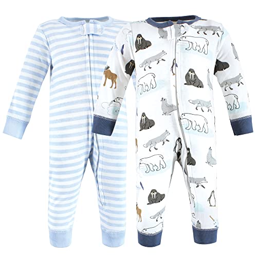 Image of Hudson Baby Unisex Baby Cotton Sleep and Play
