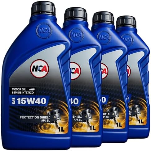 Kit Troca de Óleo 4 Litros 15W40 Semissintético NCA - Tecnologia ...