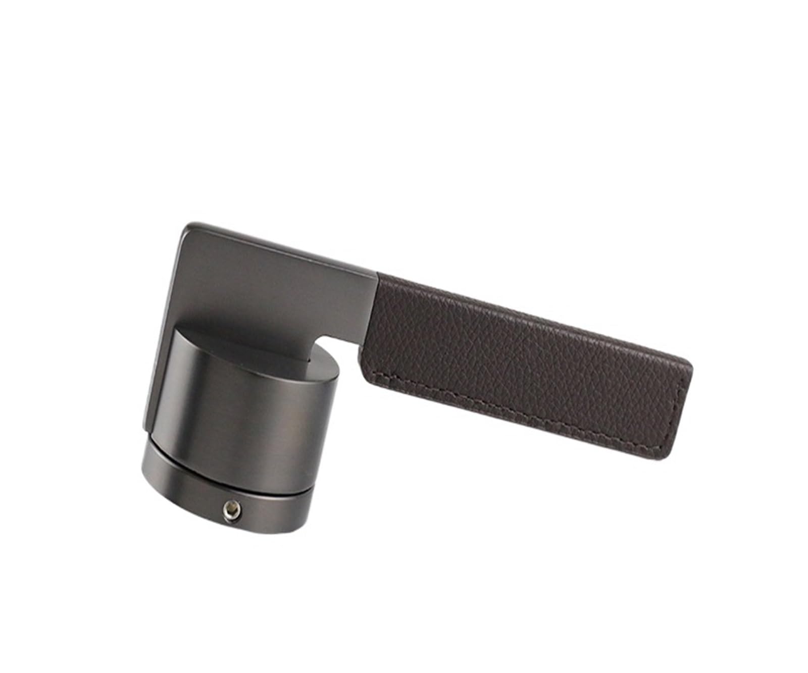 Aepqbgqj One Color Solid Wood Split Lock Simple Silent Leather Wrapped Bathroom Indoor