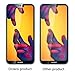 Orzero (3 Pack) Tempered Glass Screen Protector Compatible for Huawei P20 Lite, 2.5D Arc Edges 9 Hardness HD Anti-Scratch Full-Coverage (Lifetime Replacement)