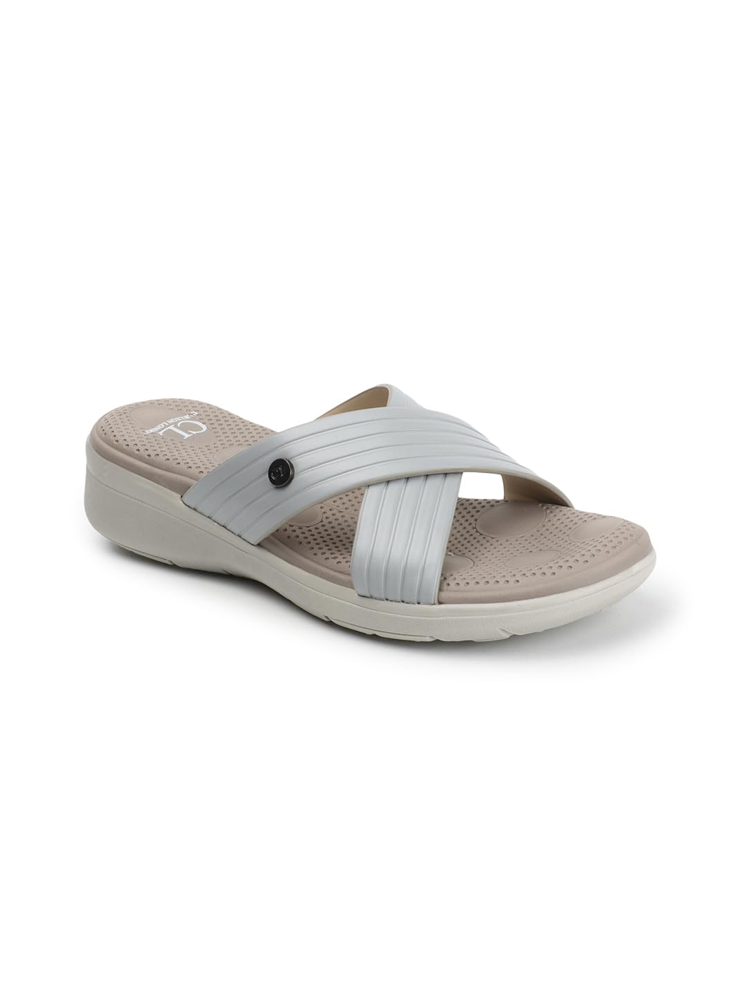 Carlton London Women Sandal,Grey, UK-7 (B0D3XZWGRF) Amazon Price History, Amazon Price Tracker