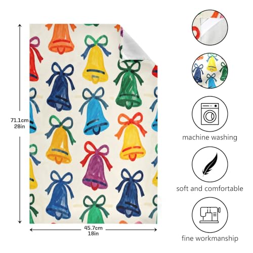 Paños de cocina navideños de microfibra para llenar tu hogar de alegría tropical 4