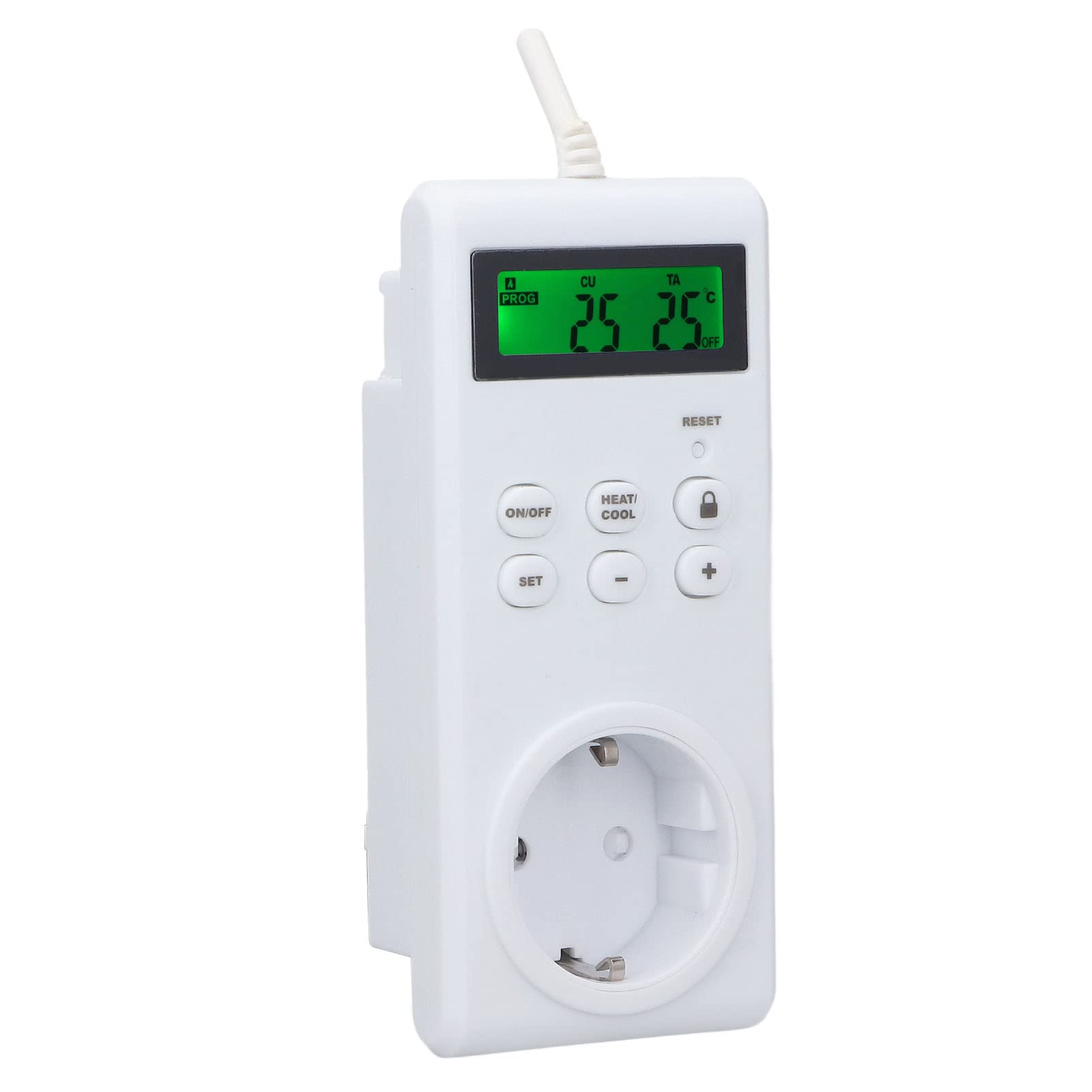 Thermostat sans fil programmable avec contrôle automatique 230V