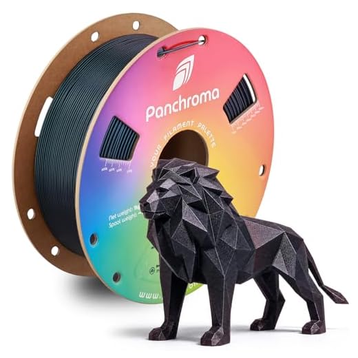 Polymaker Panchroma Blue Color Changing PLA, 1.75mm, 1KG, Glitter Starlight Midnight 3D Printer Filament, Hides Layer Lines, Easy to Print, Tangle Free, AMS Compatible, Works with Most FDM Printers