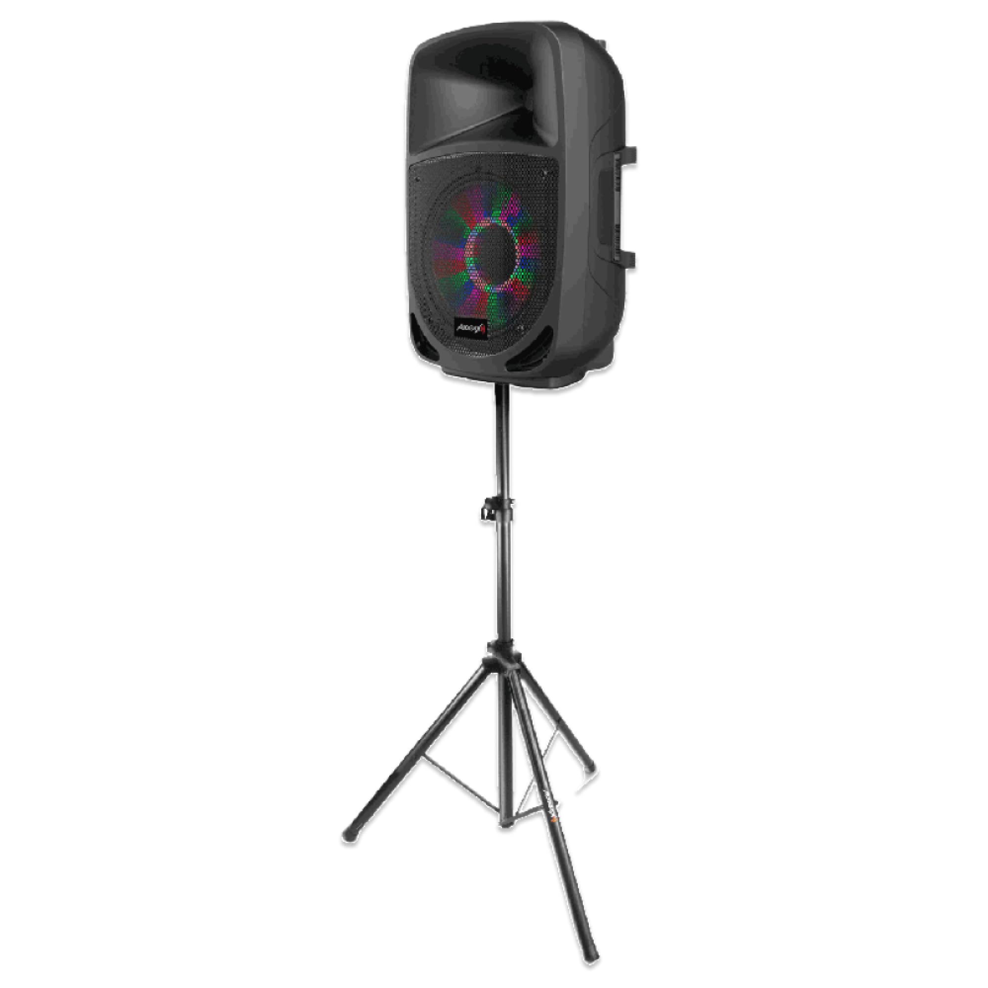 Audibax Neo 131 Supporto per Altoparlanti Professionale Treppiede Allungabile Pieghevole Altezza regolabile 120-180 cm Peso supportato 30 kg