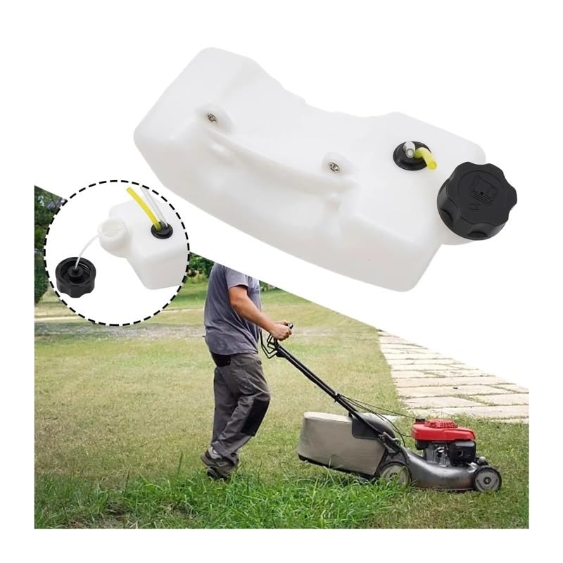 Réservoir carburant débroussailleuse 43cc-55cc avec bouchon étanche et tuyau complet - 7