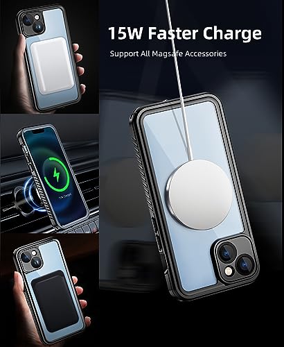 Un Unitedtime UT0140 Unitedtime Magnetic For Iphone 14 Case Waterproof thumb #3