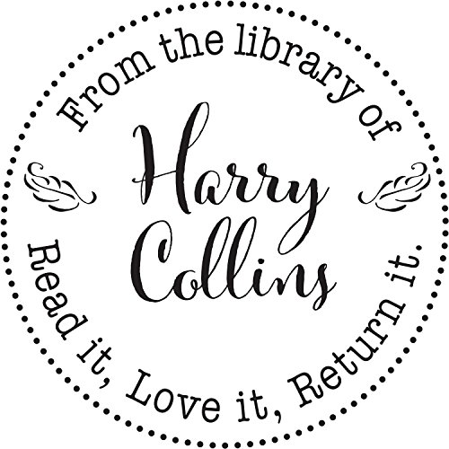 Custom Library Stamp - Style Lib034 #TOP4