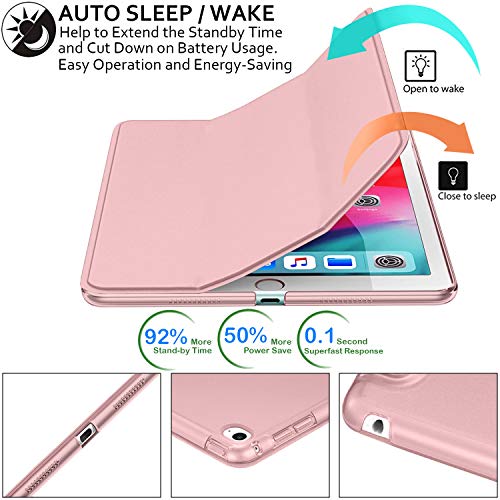 Image of DuraSafe Cases for iPad Mini 4th Generation Cover A1538 MK6K2HN /A MK6J2HN /A MK6L2HN /A A1550 MK9J2HN /A MK9H2HN /A MK9G2HN /A MK9P2HN /A A MK9N2HN /A MK882HN /A MK862HN /A MK872HN /A MK8F2HN /A - Rose Gold