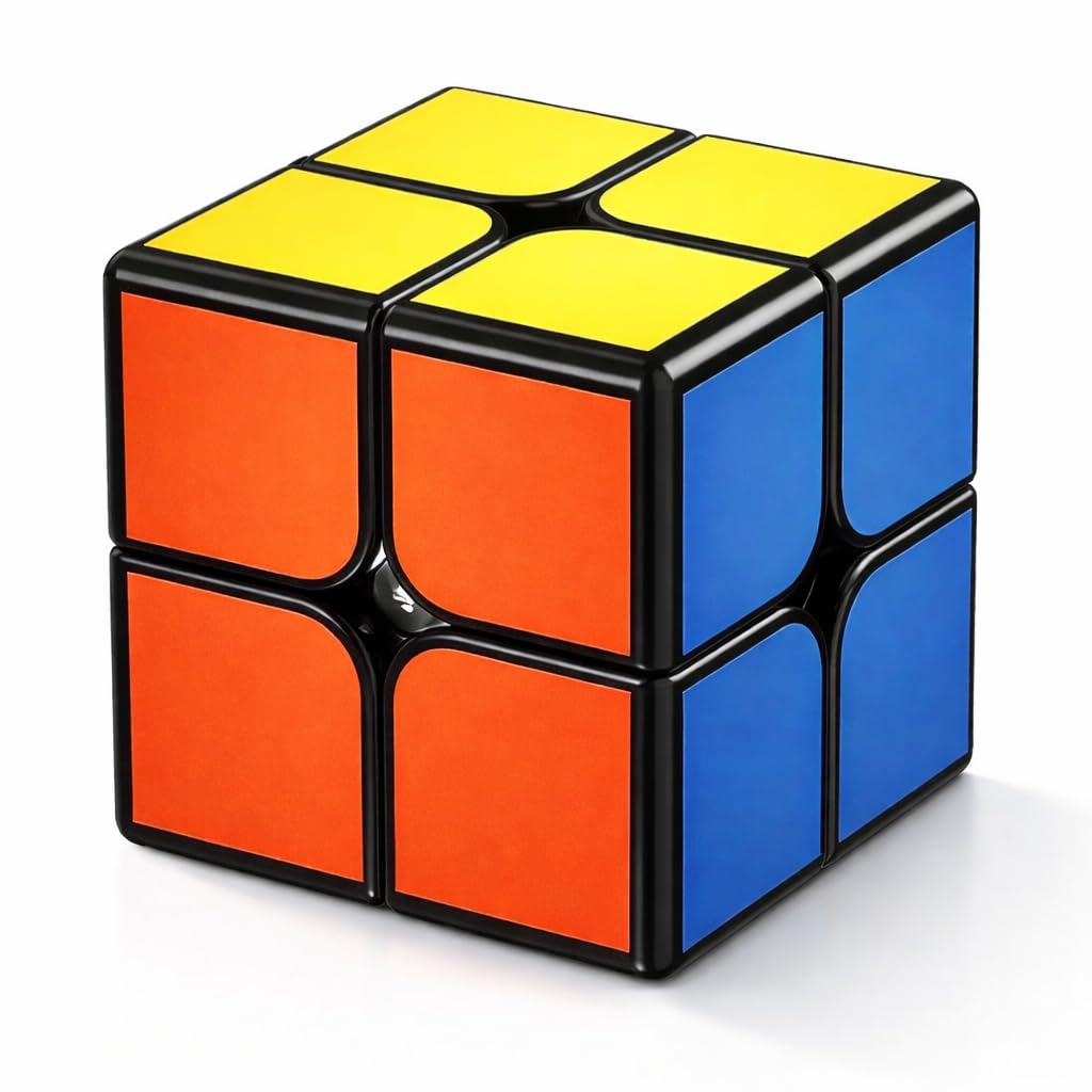 公式版 2x2x2マジックキューブ 競技用キューブ 魔方 プロ向け 回転スムーズ…
