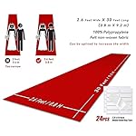 Red Carpet Runner for Party, 2.6X30 ft, 130 GSM Felt Non-Woven Fabric, Hollywood Red Carpet for Event, Aisle Runner for Wedding Ceremony, Movie Theme Party Deco, Red Runway Rug for Prom - Image 3