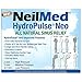 NeilMed HydroPulse Neo. Multi-Speed Electric Pulsating Nasal Sinus Irrigation System with 30 Sinus Rinse Premixed Packets.