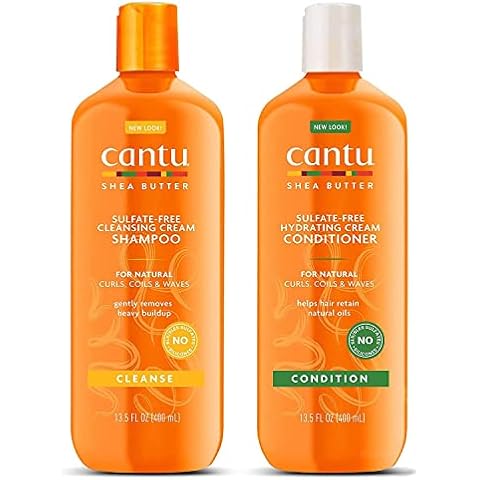 Cantu Shea Butter for Natural Hair shampoo and conditioner, sulphate free Cover
