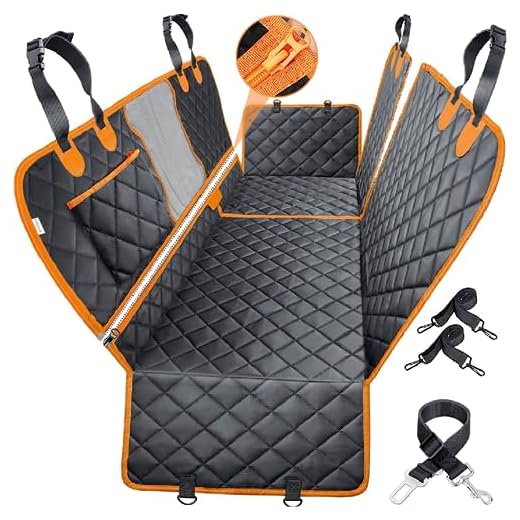 Capa Protetora Pet Impermeável Para Banco De Carro 5 em 1 Com Cinto
