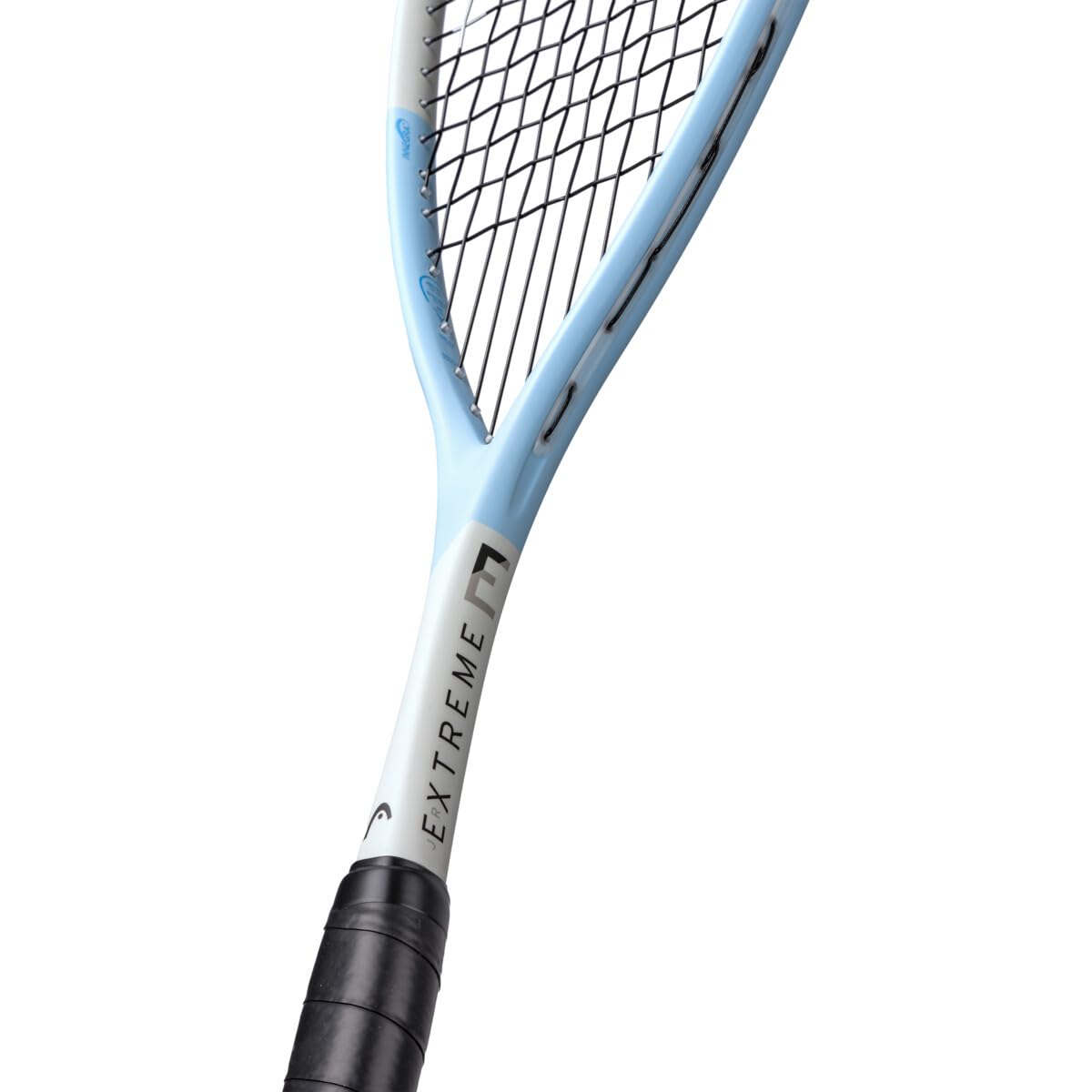HEAD Extreme Junior 2025 - Raqueta de Squash, Blanco-Azul Cielo