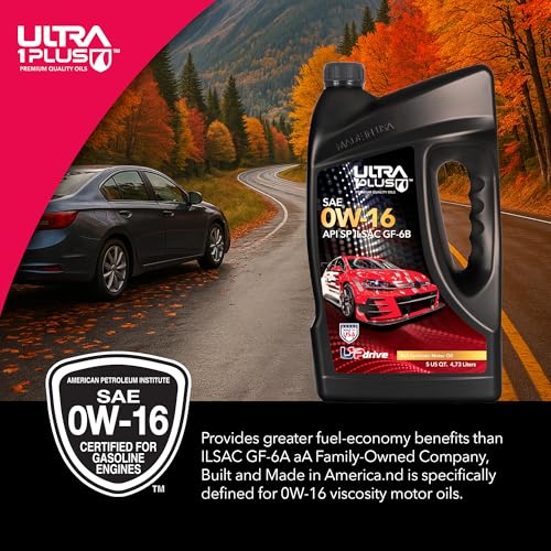 Aceite para motor sintético ULTRA 1PLUS SAE 0W-16 1 Qt miniatura 5