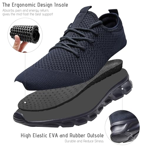 Women Running Shoes Tennis Walking Gym Lightweight Workout Slip on Athletic Fashion Sneakers Breathable Sport Jogging Hiking Casual Shoe3