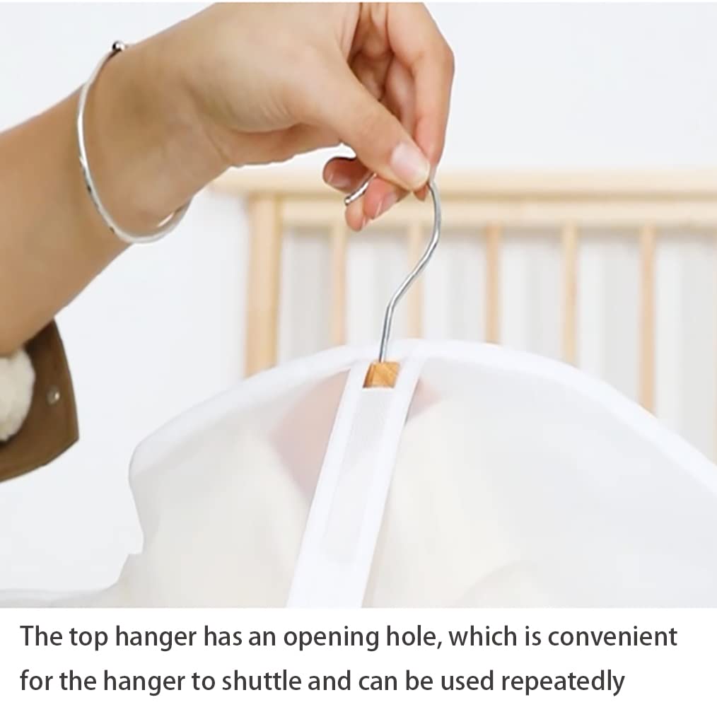 Lot De 5 Housses De Vêtements Anti-poussière Et Anti-mites Avec Fermeture éclair En PEVA