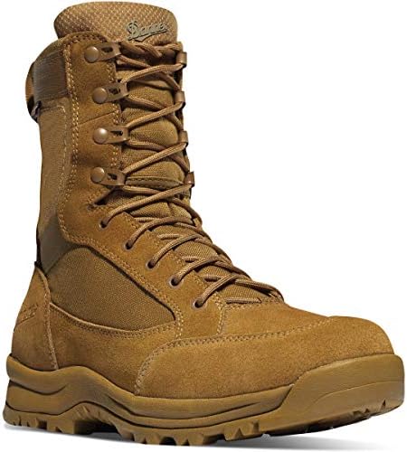 Danner Tanicus Waterproof Military Boots for Men Made with Rough-Out Leather and 1000D Nylon, with Slip-Resistant Outsole, Coyote-13