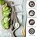Xanadued 2 Pack Piranha Spiral Cutter for Potatoes, Stainless Steel Spiral Cutter for Veggies Cucumber and Carrot