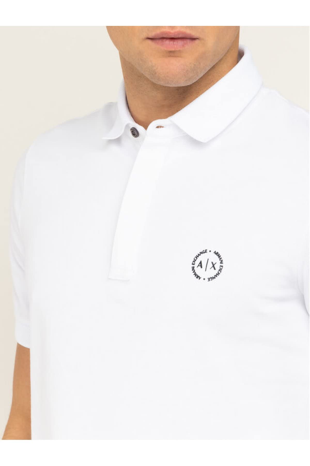 Armani Exchange Men's Small Logo Everyday Polo Shirt