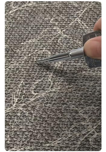 Tapis de bain lavable en machine antidérapant blanc 48 x 78 cm