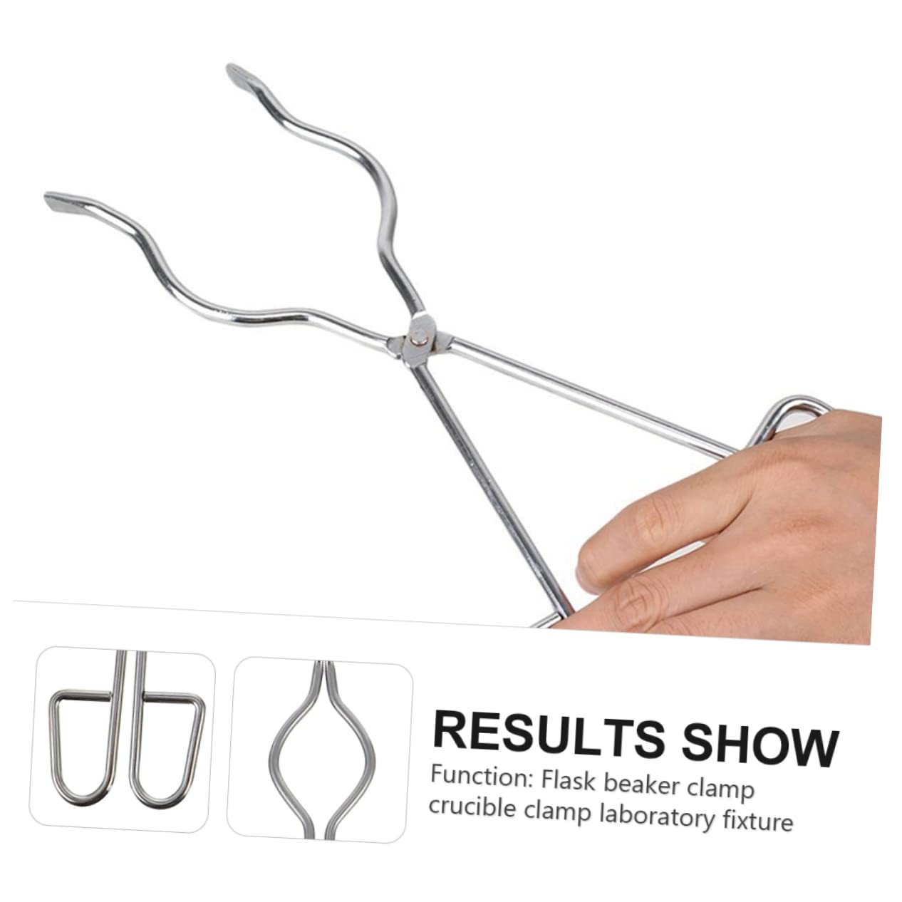 2pezzi Pinze Per Crogiolo e Becher Strumenti Da Laboratorio Per Fusione Di Metalli Forniture Chimiche Materiali Resistenti Alla Corrosione