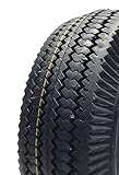Cheng Shin (CST) 3.40x3.00-5 4Ply Sawtooth Tire w/Tube