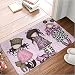 Rose Santoro Gorjuss paillasson Salle de Bain Moderne Tapis Doux entrée Maison Couloir poupée Absorbant Tapis de Sol Tapis de Porte Coussin de Pied