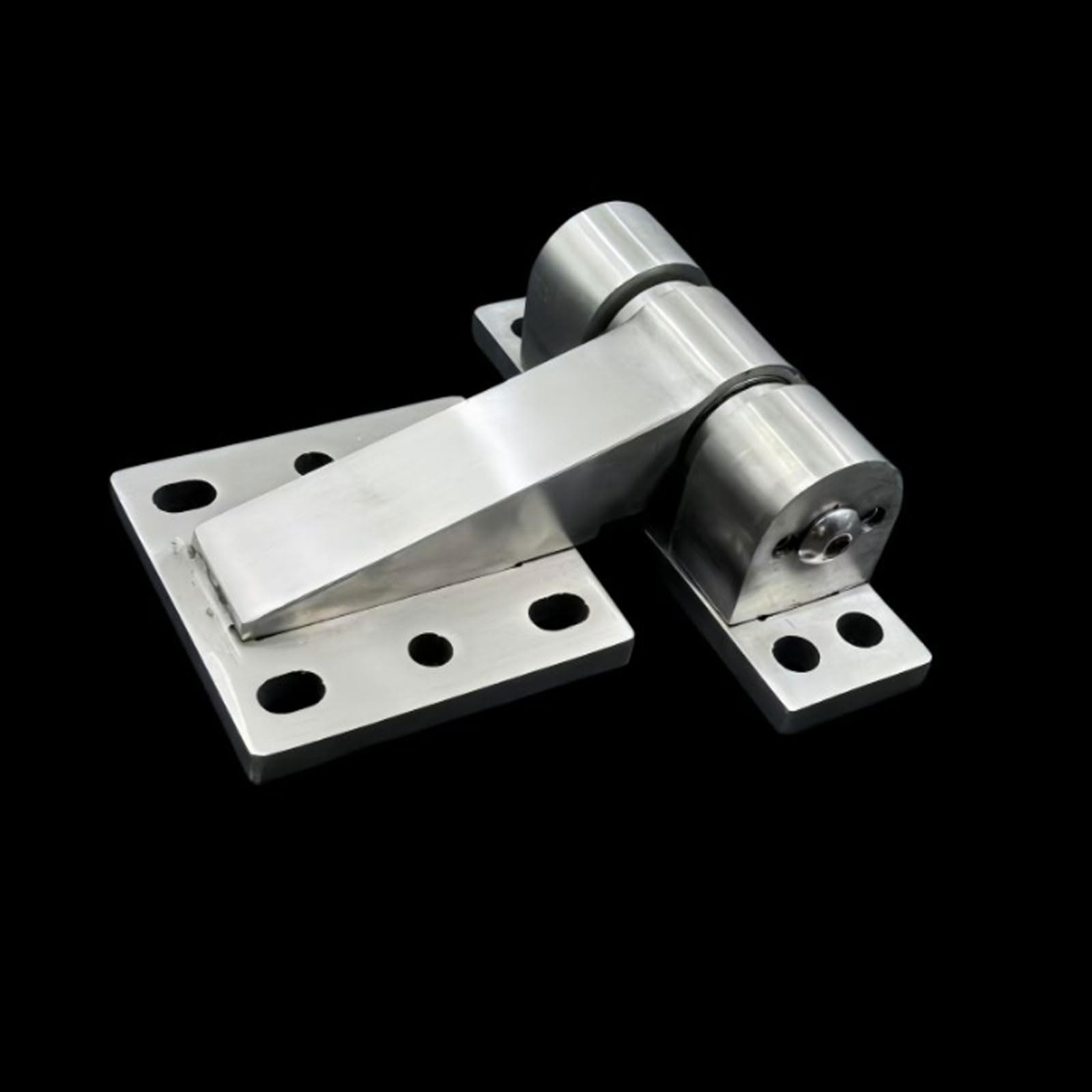 Bisagra de acero inoxidable 304 resistente engrosada, bisagra rodamiento plegable 180° for gabinete distribución industrial puerta grande