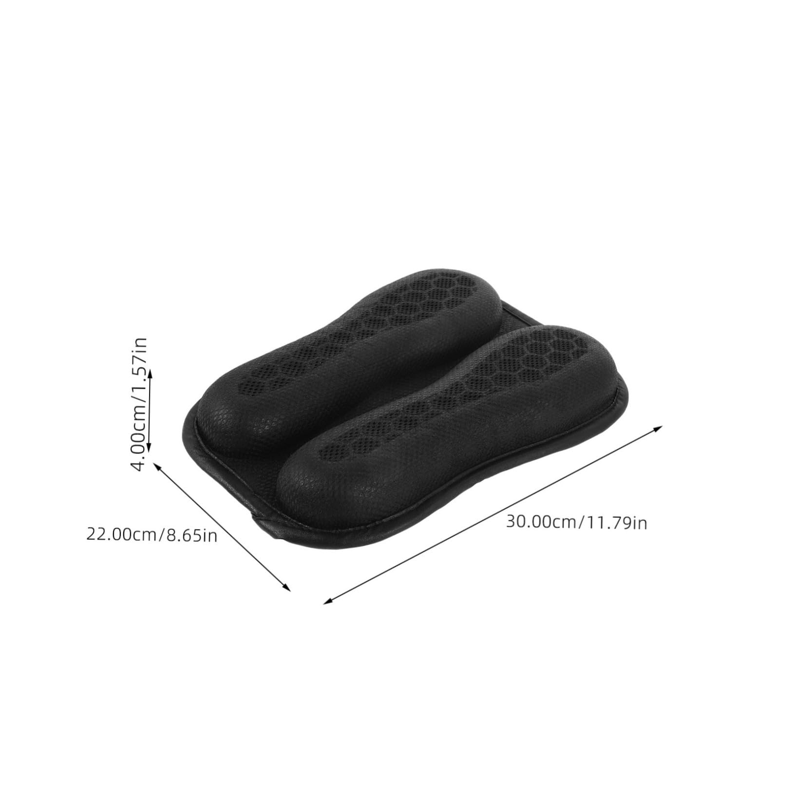 Cuscino Sedile Moto Traspirante in Mesh e Gel Nero, Facile da Installare, Accessorio Moderno per Motociclisti, per Viaggi Estivi e Protezione Solare