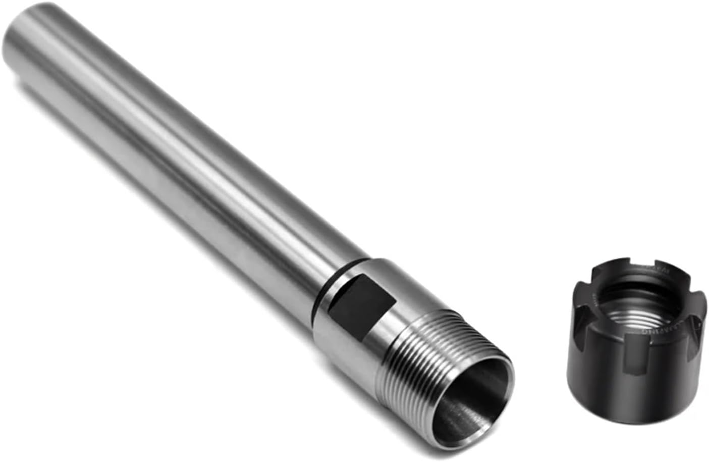 150mm Shank Length Hegebeck Collet Chuck Holder Straight CNC Milling  Extension Rod C20 ER25 200L CNC Extension Rod Milling Holder Straight Shank  Chuck Collet Collet Chuck For Drilling 1pcs C10-ER8A-150 straight shank extension CNC chuck milling power