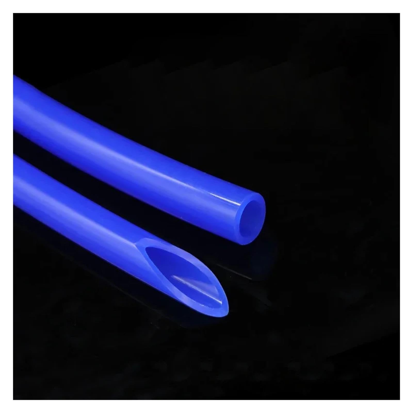Blauer Silikonschlauch Flexibler Wasserschlauch