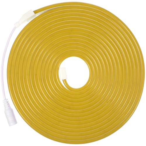 Tira de luces LED flexible 5m color amarillo para interiores miniatura 1