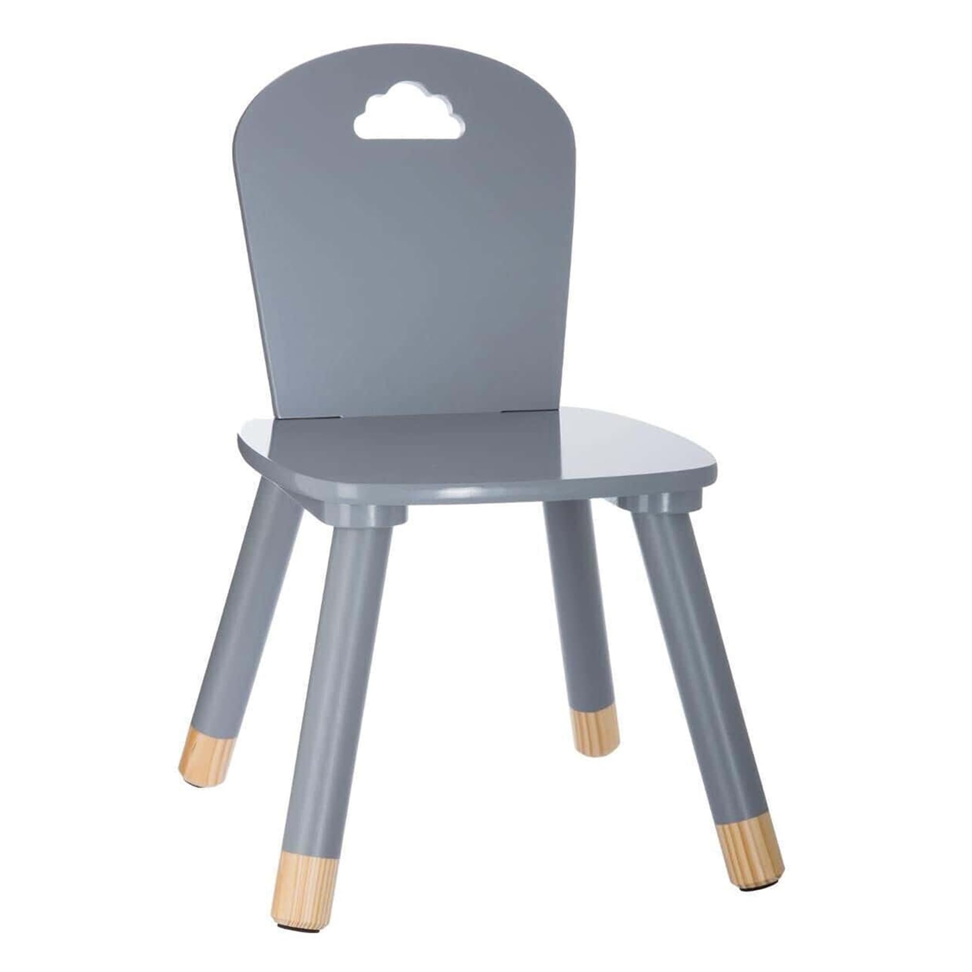 WELL HOME - Silla para niños gris