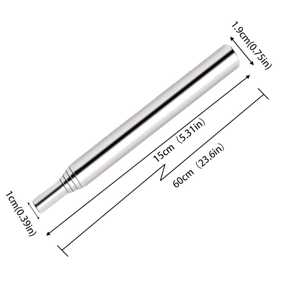 Soffietto Tascabile In Acciaio Inox 2 Pezzi - Per Fuoco Da Campeggio, BBQ E Escursionismo - Foto 9