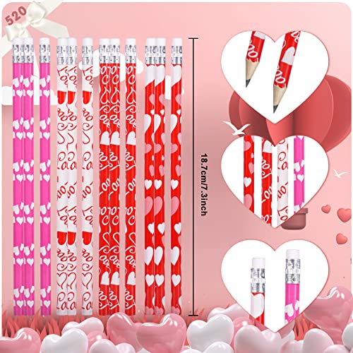 48 lápices para San Valentín pack 4 estilos miniatura 2