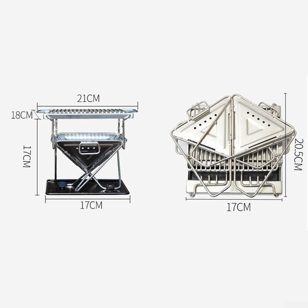 Griglia BBQ Portatile Acciaio Pieghevole Griglia BBQ Portatile