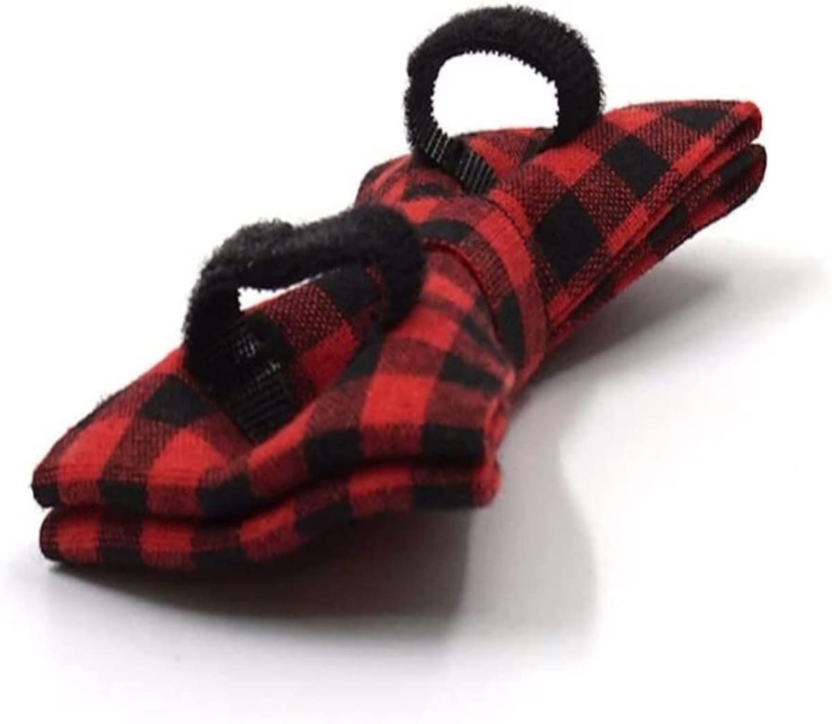 Correa Perro Correr Collar De Perro Clásico Negro Rojo Tartán Estampado Personalizado Duradero Suave Y Cómodo Bowtie Regalo para Mascotas Antideslizantes Reforzada(49-55cm)